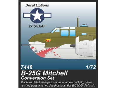 B-25G Mitchell 75 mm Gun Nose Conversion Set 