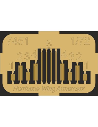 Hurricane Wing Armament (8 guns) 