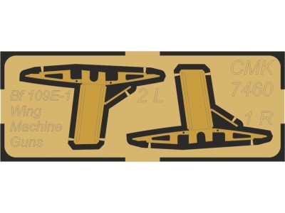 Messerschmitt Bf 109E-1/5 Wing Machine Guns 