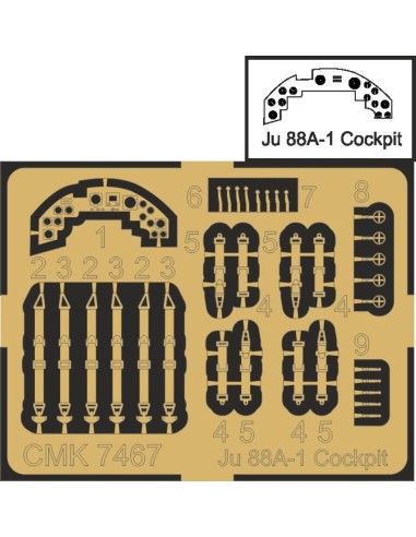 Junkers Ju 88A-1 Cockpit 