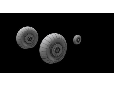 Junkers Ju 88A/C Wheels Early Type (Revell kits) 