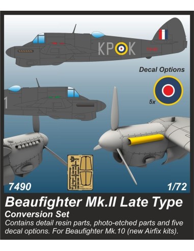 Beaufighter Mk.II Late Type Conversion set 1/72 