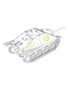 Hetzer G-13 Swiss post-war version für Tamiya-Bausatz 