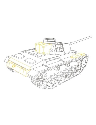 Pz.Kpfw. III Ausf. L ''control tank'' für Tamiya-Bausatz 