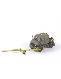 Unimog U406 DoKa Military Airport Tug + Towbar 