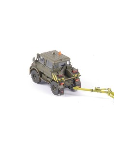 Unimog U406 DoKa Military Airport Tug + Towbar  2