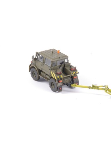Unimog U406 DoKa Military Airport Tug + Towbar 