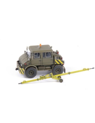 Unimog U406 DoKa Military Airport Tug + Towbar 