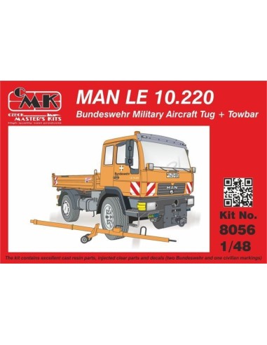MAN LE 10.220 Bundeswehr Military Aircra Tug + Towbar 