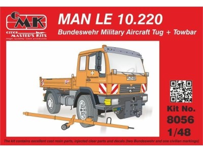 MAN LE 10.220 Bundeswehr Military Aircra Tug + Towbar 