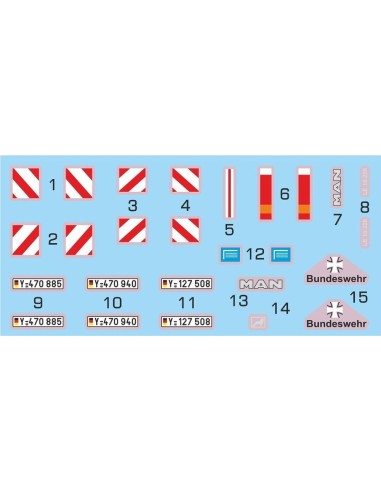 MAN LE 10.220 Bundeswehr Military Aircra Tug + Towbar 
