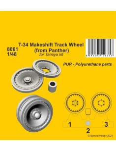 T-34 Makeshift Track Wheel (from Panther) 