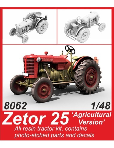 Zetor 25 'Agricultural Version ' 1/48 