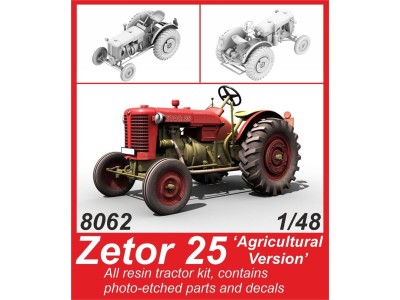 Zetor 25 'Agricultural Version ' 1/48 