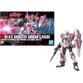 GUNDAM - HG 1/144 Narrative Gundam C-Packs - Model Kit 13cm