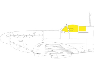 Spitfire Mk.V TFace for EDUARD 