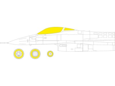F-16C Block 25/42 TFace 1/48 for KINETIC 