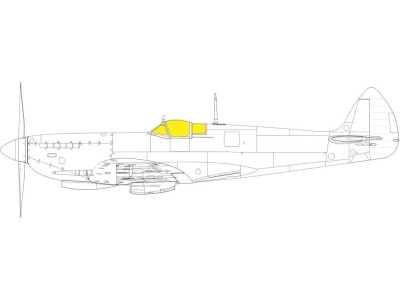 Spitfire Mk.VIII TFace 1/48 for EDUARD 