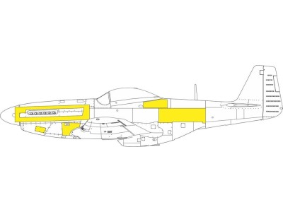 P-51D surface panels 1/48 EDUARD 