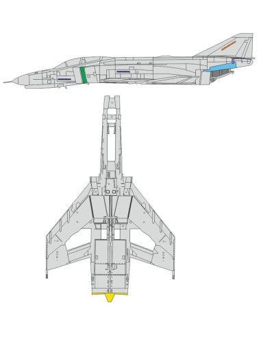 F-4E surface panels 1/48 MENG 