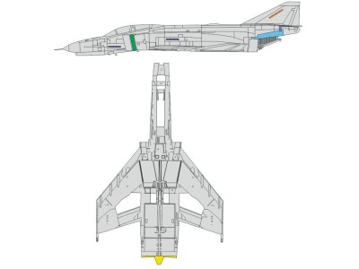 F-4E surface panels 1/48 MENG 