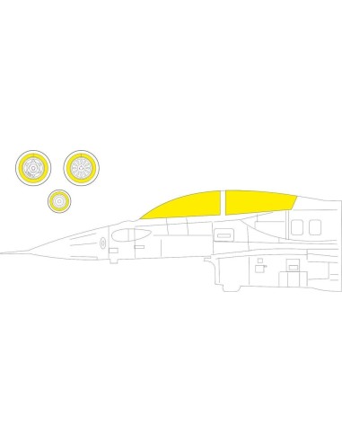F-16D Block 30/40/50 TFace 1/48 KINETIC 