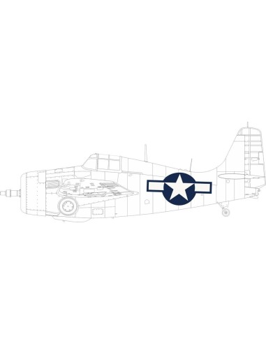 FM-2 US national insignia 1/48 EDUARD 