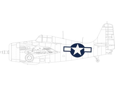FM-2 US national insignia 1/48 EDUARD 