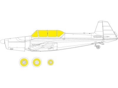 Z-526 Trenér Master TFace 1/48 EDUARD 