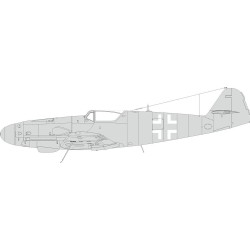 Bf 109K national insignia 1/48 EDUARD 