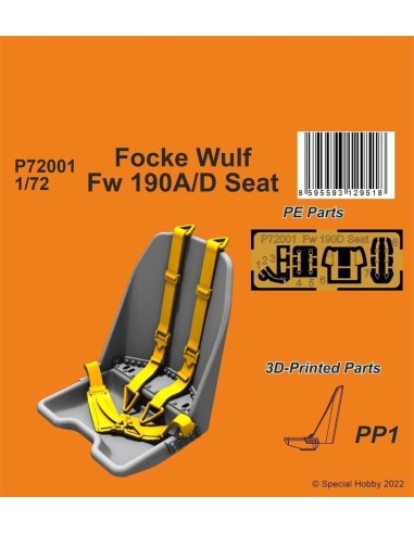 Focke Wulf Fw 190A/D Seat 