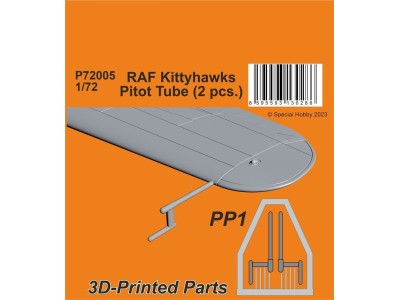 RAF Kittyhawks Pitot Tube (2 pcs.) 