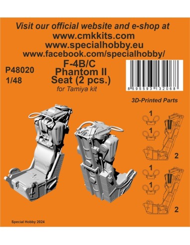 US Navy Aircraft Tow Bar (2 pcs.)  1/72 