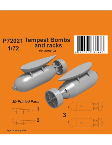 Tempest Bombs (1000 Lb) and racks 