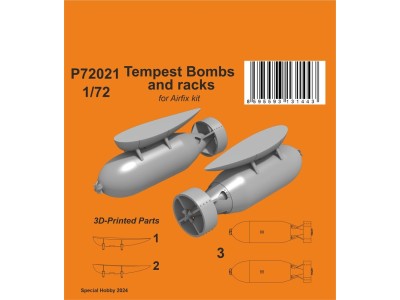 Tempest Bombs (1000 Lb) and racks 