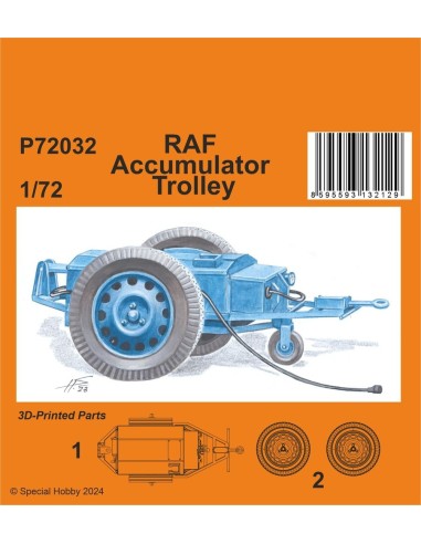 RAF Accumulator Trolley 