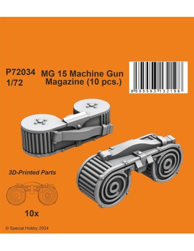 MG 15 Machine Gun Magazine (10 pcs.) 