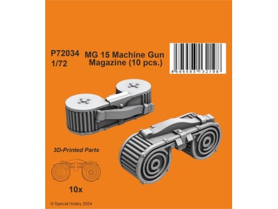 MG 15 Machine Gun Magazine (10 pcs.) 