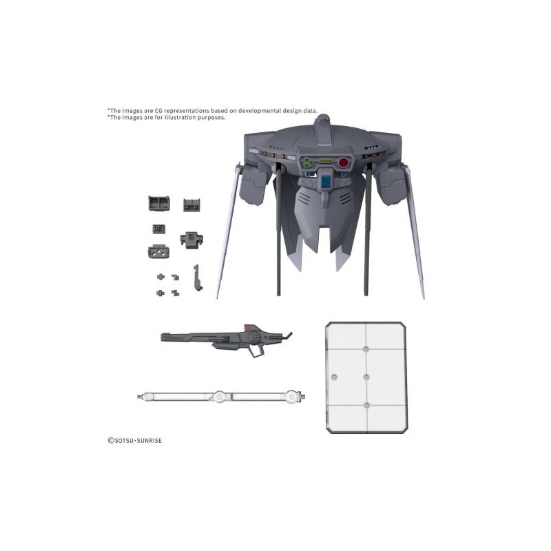 GUNDAM - OPTION PARTS SET GUNPLA 15 (CAVALIER AIFRID) - Model Kit