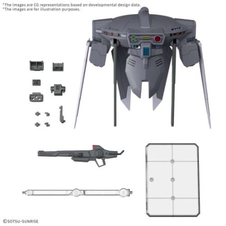 GUNDAM - OPTION PARTS SET GUNPLA 15 (CAVALIER AIFRID) - Model Kit