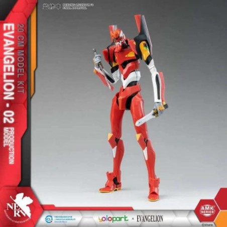 EVANGELION - Eva-02 Amk - Model Kit 20cm