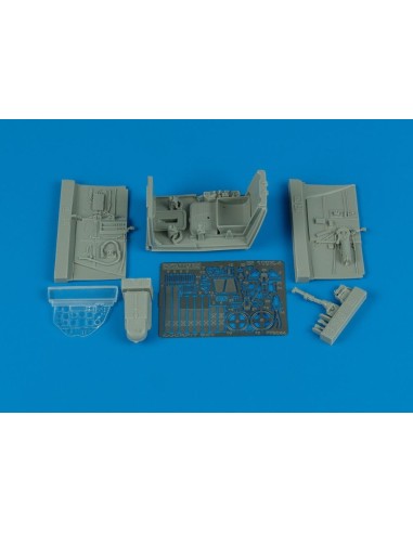 Bf 109 K cockpit set für Hasegawa Bausatz 