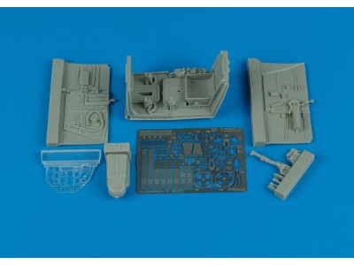 Bf 109 K cockpit set für Hasegawa Bausatz 