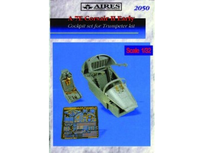 A-7E Cockpit Set frühe Version für Trumpeter Bausatz 