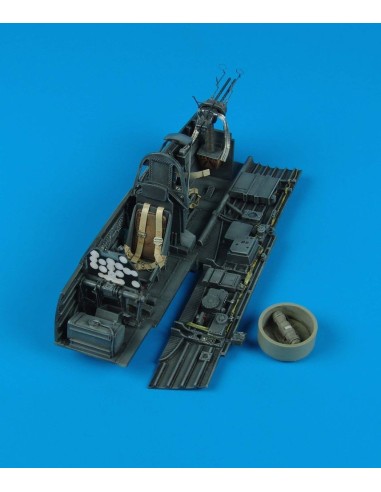 Ju 87D/G Stuka cockpit set für Hasegawa Bausatz 