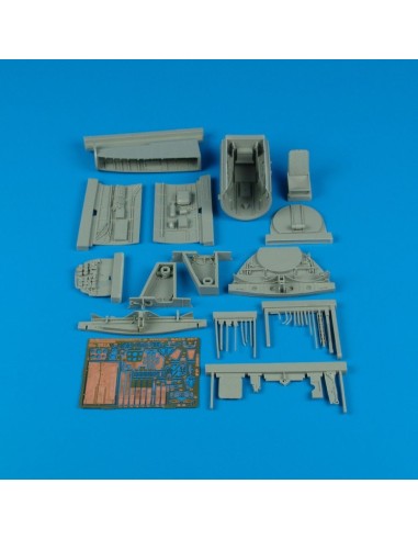 Messerschitt Me 262A Schwalbe Cockpit & Wheel Bay Set for Trumpeter Bausatz 