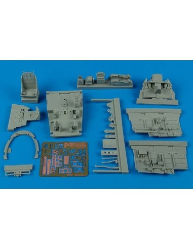 Nakajima Ki84 Hayate cockpit set für Hasegawa Bausatz 