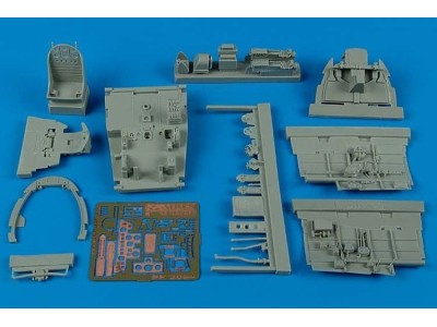 Nakajima Ki84 Hayate cockpit set für Hasegawa Bausatz 