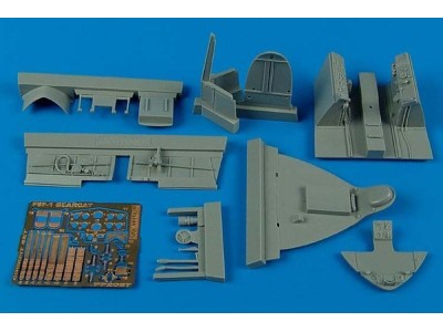 F8F-1 Bearcat cockpit set Für Trumpeter Bausatz 