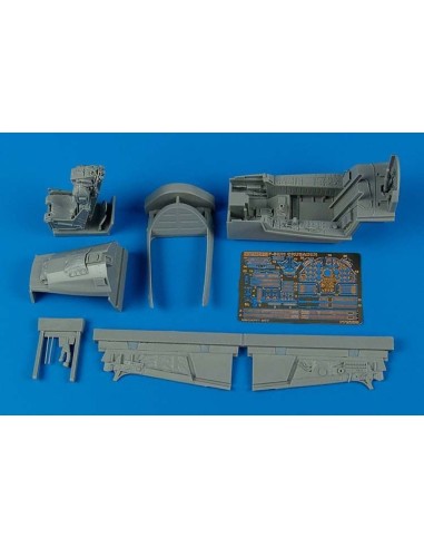 F-8E/H Crusader cockpit set für Trumpeter Bausatz 